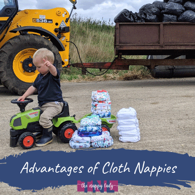 Advantages of cloth nappies