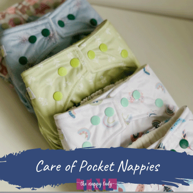 care of pocket nappies