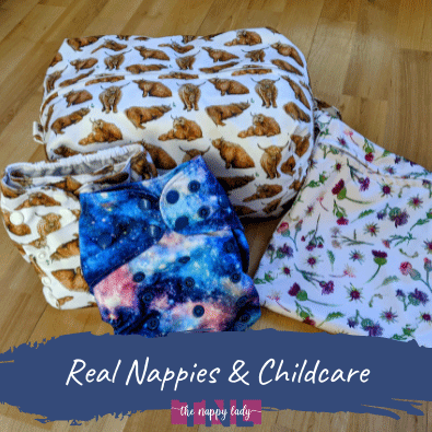 Cloth nappies & childcare