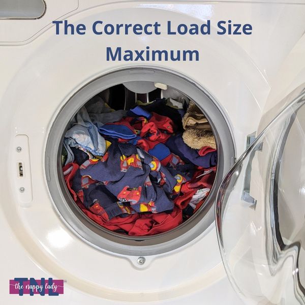 maximum washing load size