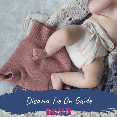 Disana tie on nappy guide