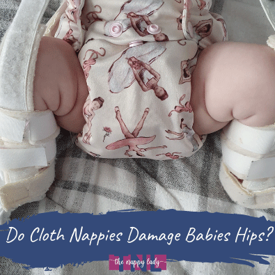 Do cloth nappies damage babies hips