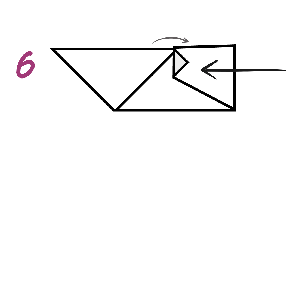  Lindsey fold step 6