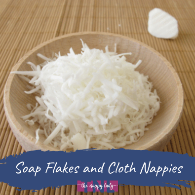 soap flakes & cloth nappies