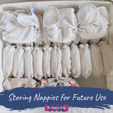 Storing nappies for future use