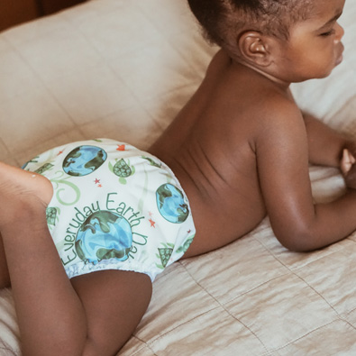 Quick drying nappies