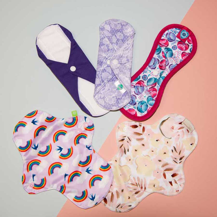 Reusable Cloth Sanitary Pads (CSP) - The Nappy Lady