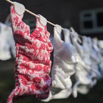 How to dry your nappies in winter