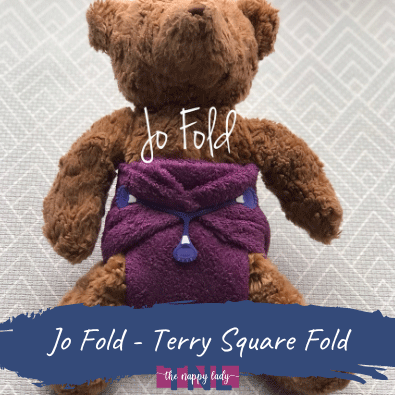 Jo Fold - Terry Square Fold