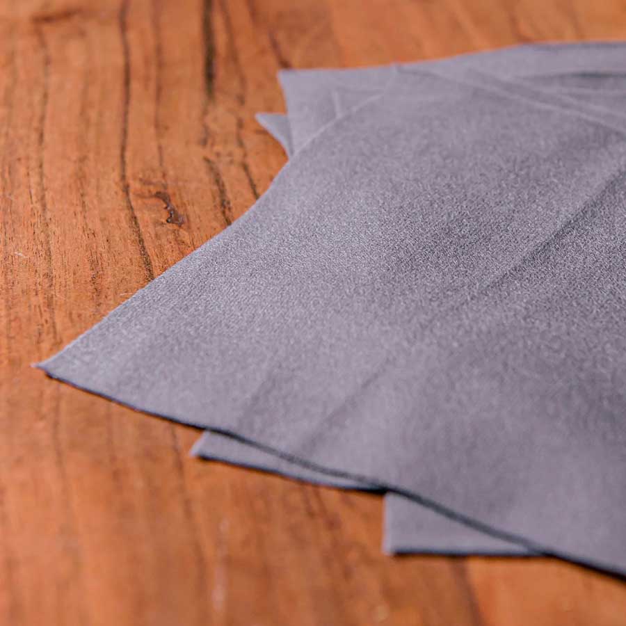 Grey Reusable Fleece Liners by La Petite Ourse