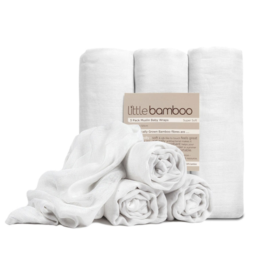 Little Bamboo Swaddling Muslins