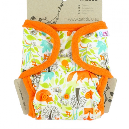 Petit Lulu Minimal Nappy Cover Waterproof Reusable /& Washable Made in Europe Geckos EC Nappy