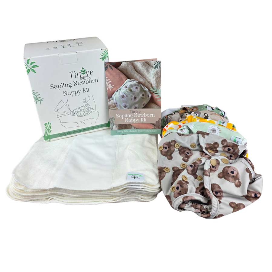 Sapling Newborn Nappy Pack by Thrive - The Nappy Lady