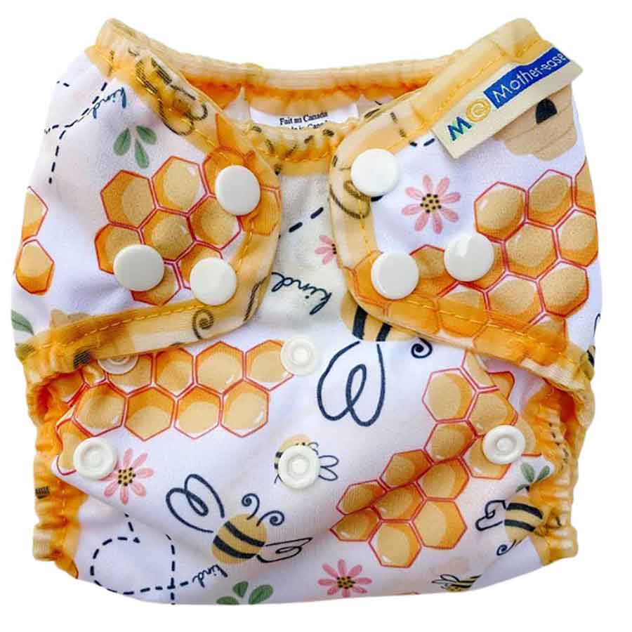 Newborn Wizard Uno Staydry All-In-One Nappy by Mother-ease