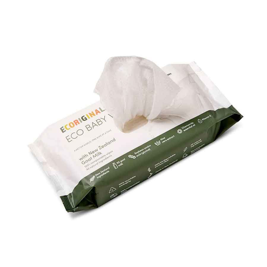 Ecoriginals Goat Milk Eco Water Wipes