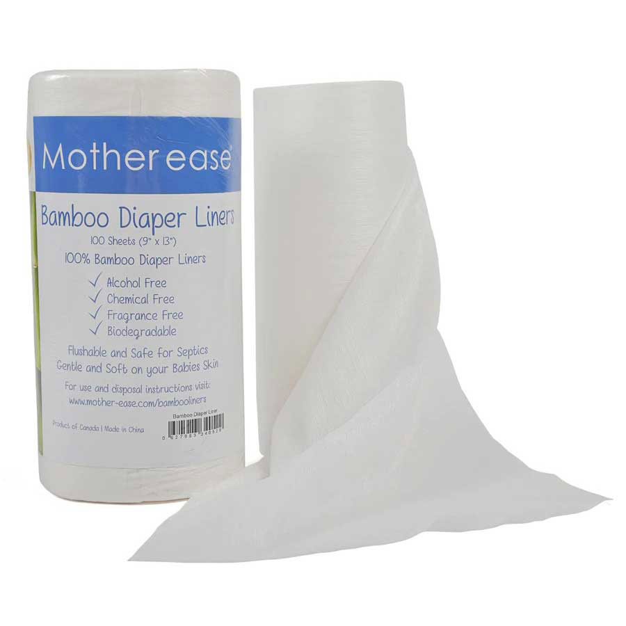 Motherease Bamboo Disposable Nappy Liner The Nappy Lady