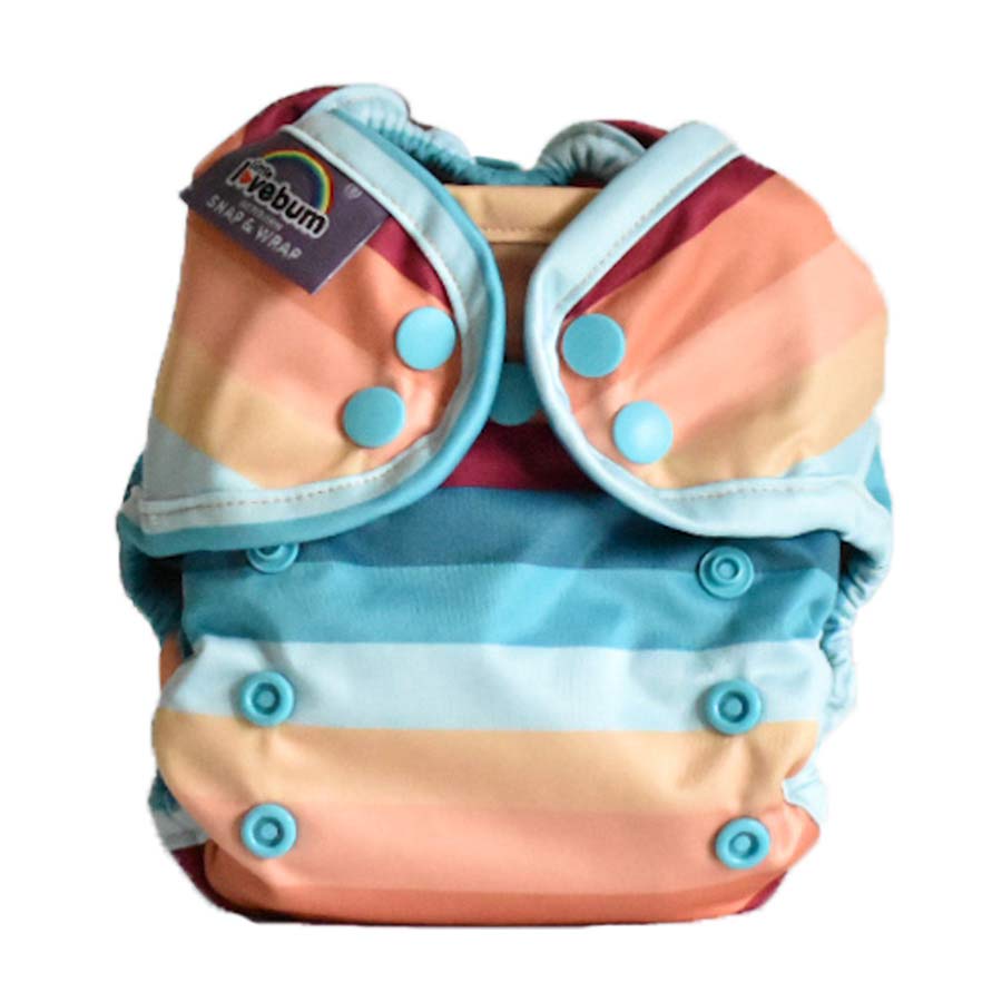 Little Lovebum Snap & Wrap Newborn Covers The Nappy Lady