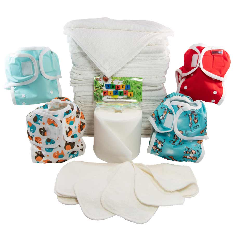 Value Terry Square Complete Kit The Nappy Lady