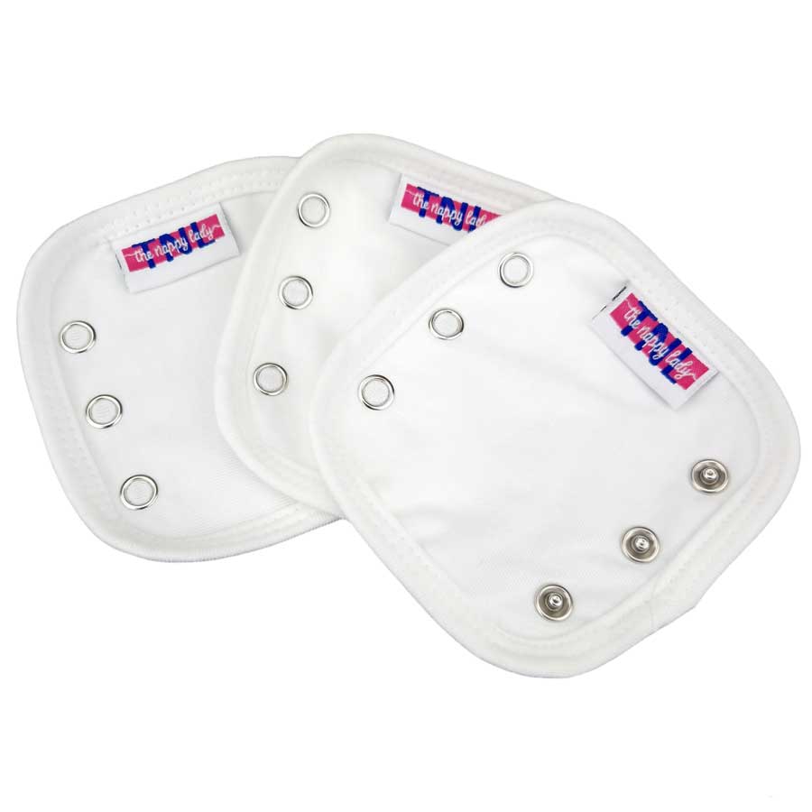 Vest Extenders For Baby's Clothing by The Nappy Lady