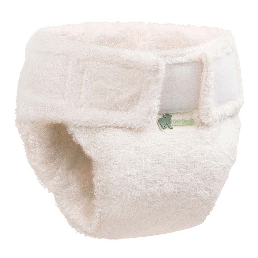 Little Lamb Bamboo Nappies Velcro Fastening - The Nappy Lady