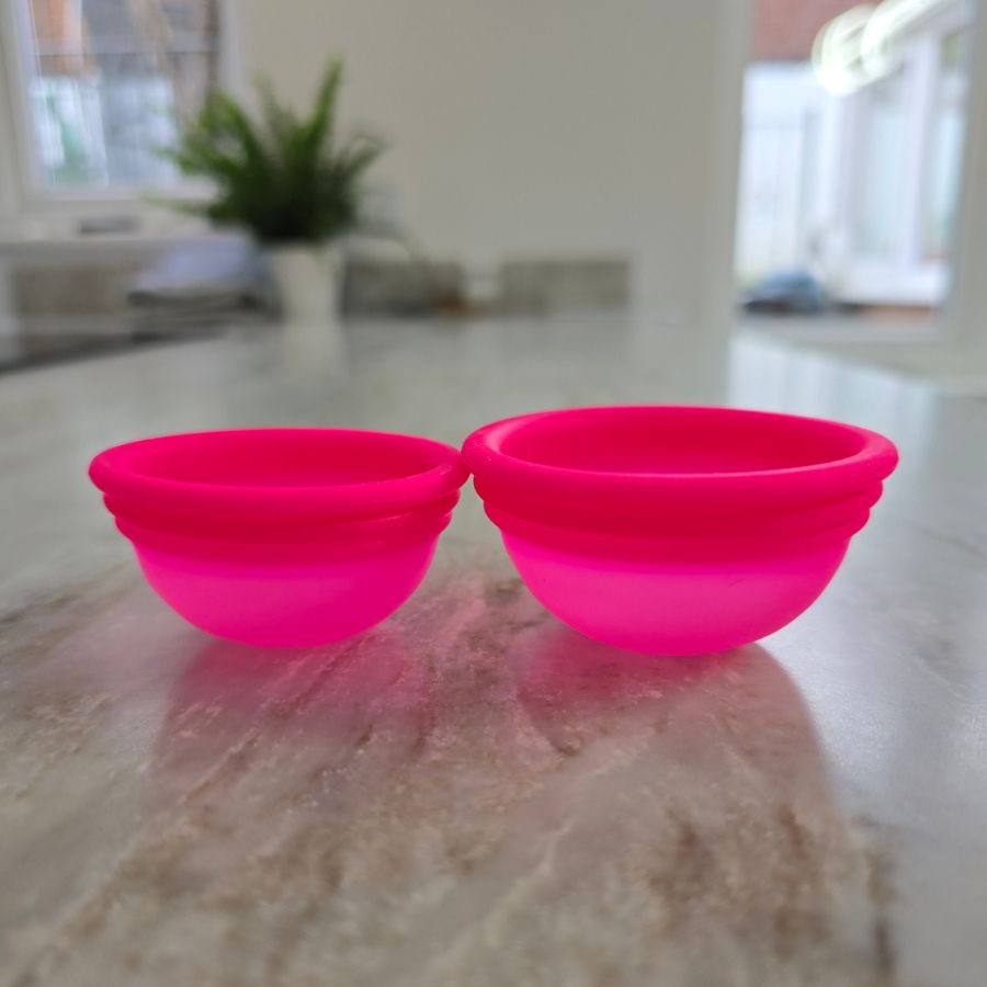 Lotus Menstrual Disc Set Small & Large - The Nappy Lady