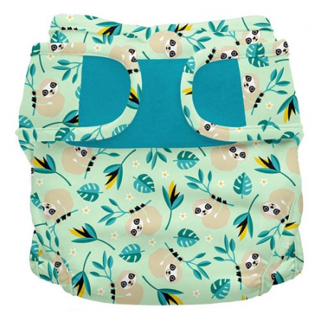 Berry Bounce Bambino Mio Mioduo Cloth Diaper Cover Size 1 21lbs 