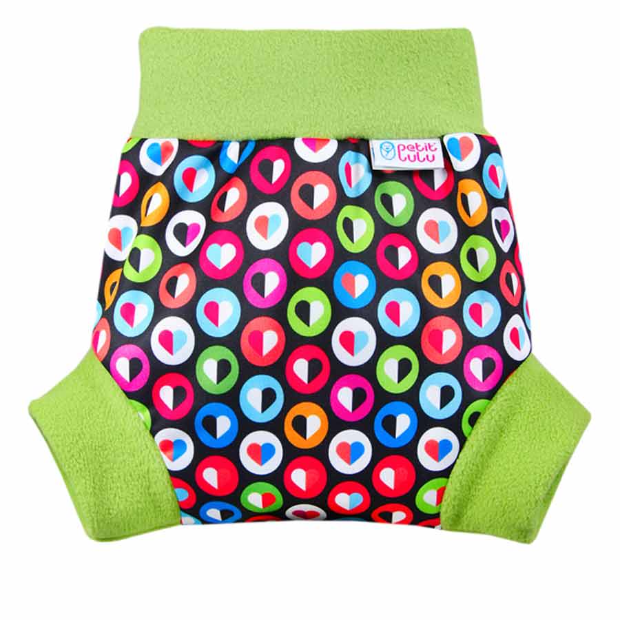 Petit Lulu One Size Prefold Cover mit PUL Laschen