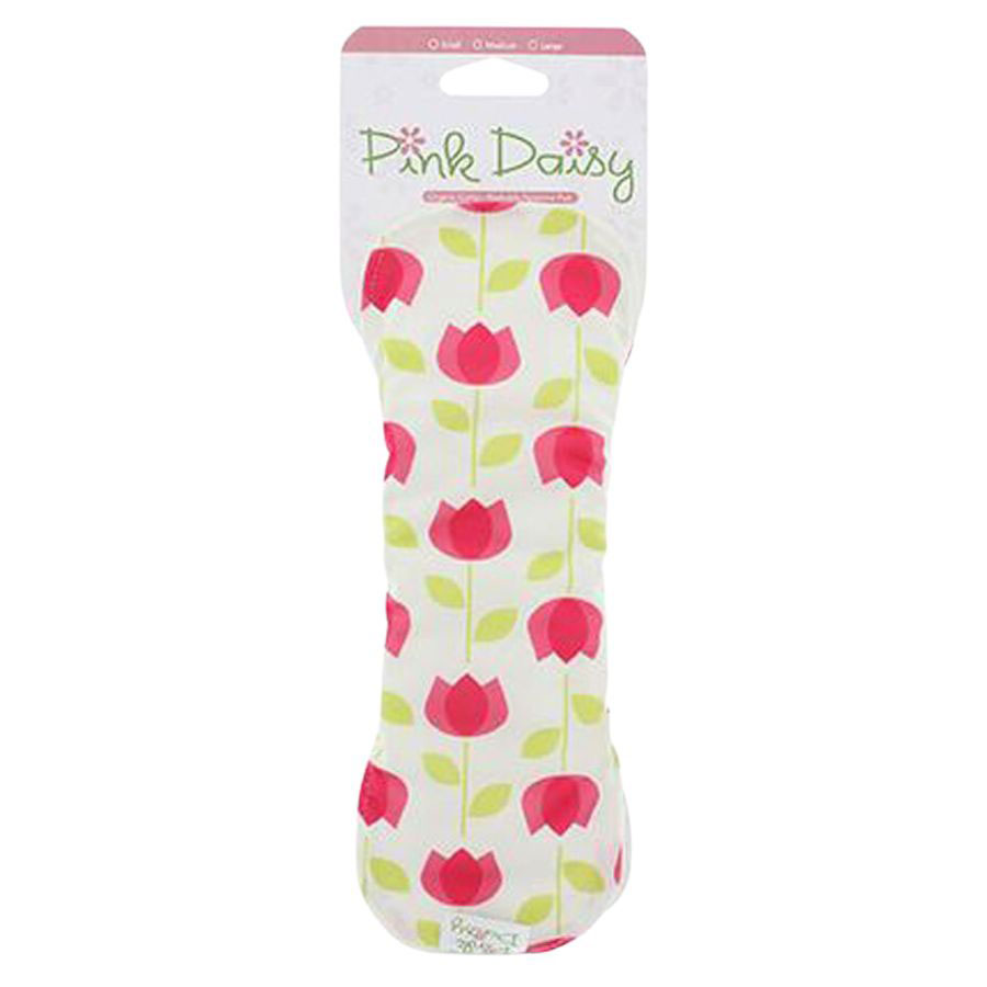 Pink Daisy Organic Cotton Small  Sanitary Pads