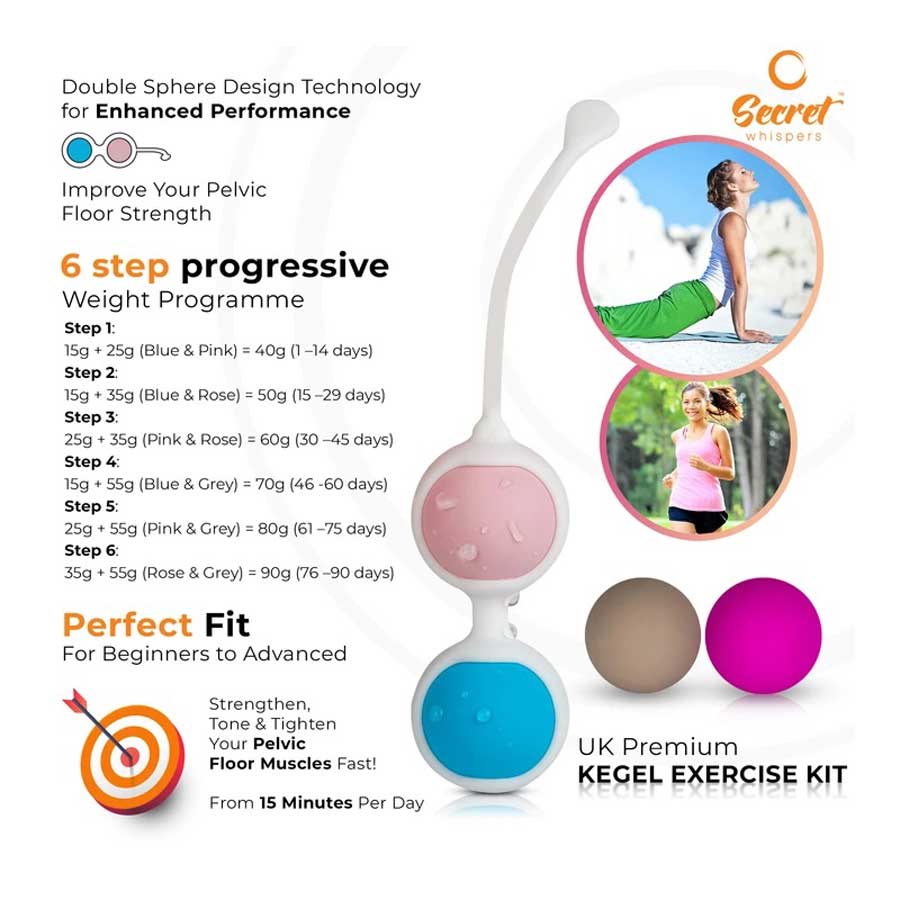 Secret Whispers Kegel Exercise Kit