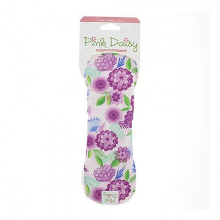 Pink Daisy Organic Cotton Medium Sanitary Pads