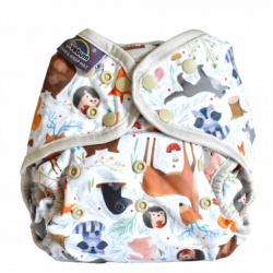 Newborn Baby Cloth Diaper Cover Nappy Hook And Loop