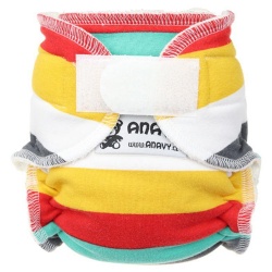 Anavy Fitted Newborn Velcro Nappy