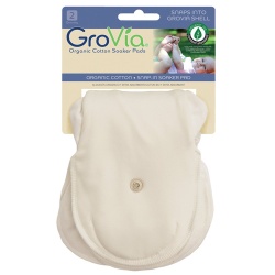 GroVia Organic Cotton Soaker Pads (2 pack)