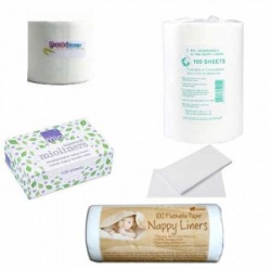 Nappy Liners Sample Pack by The Nappy Lady